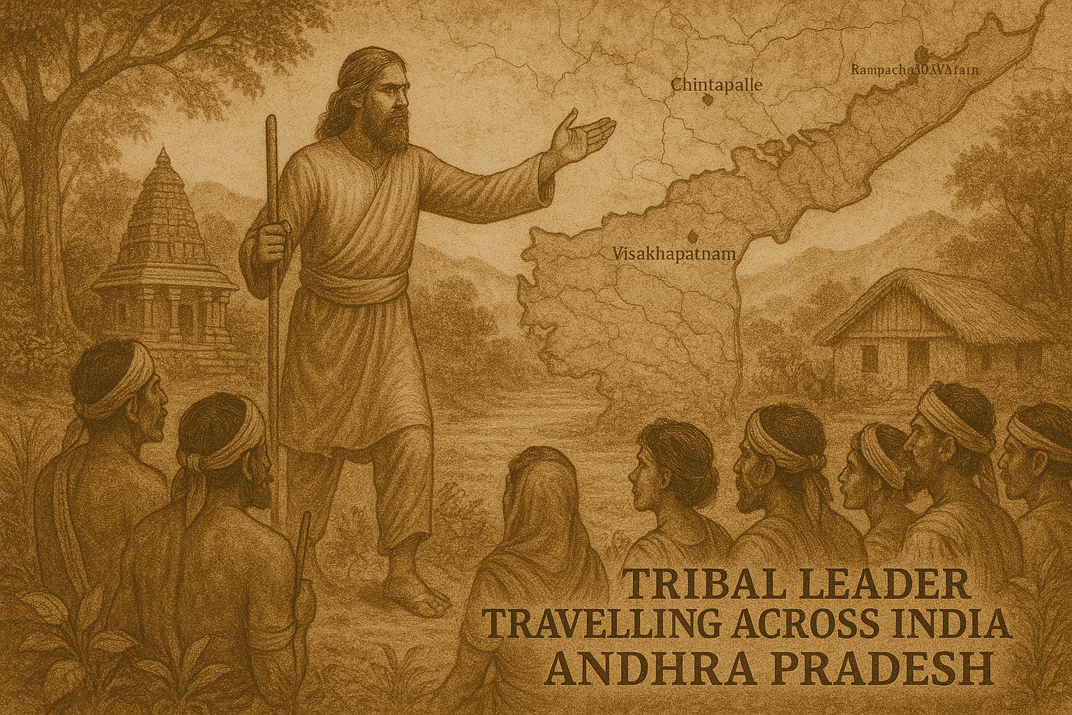 Meeting tribal people