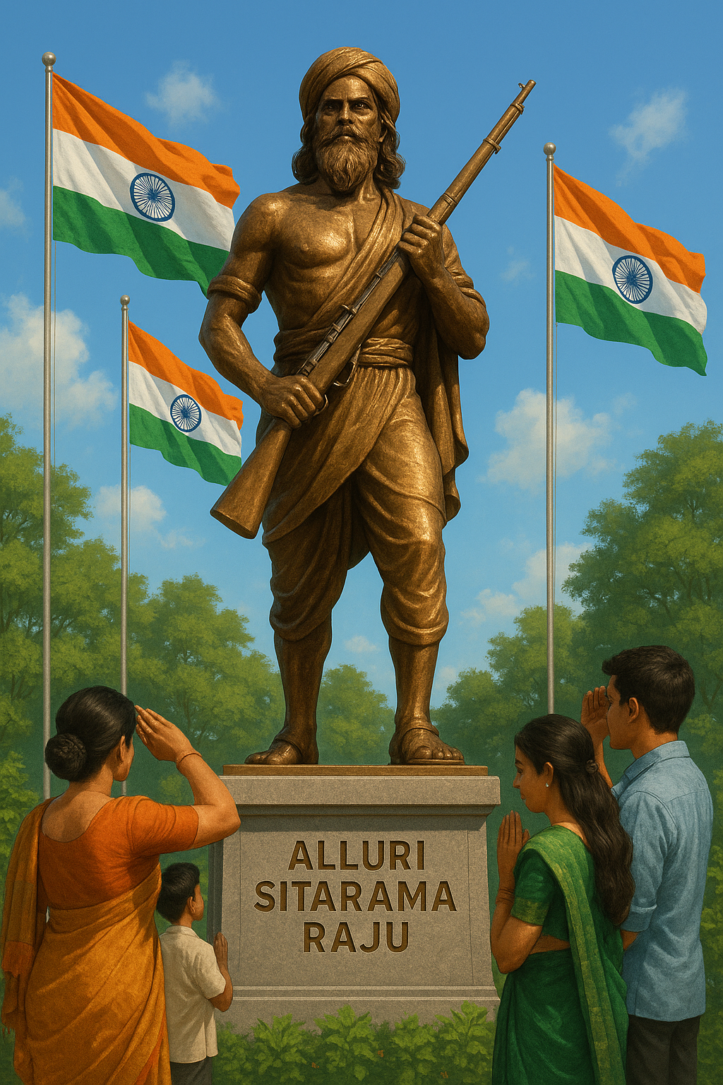 Statue of Alluri