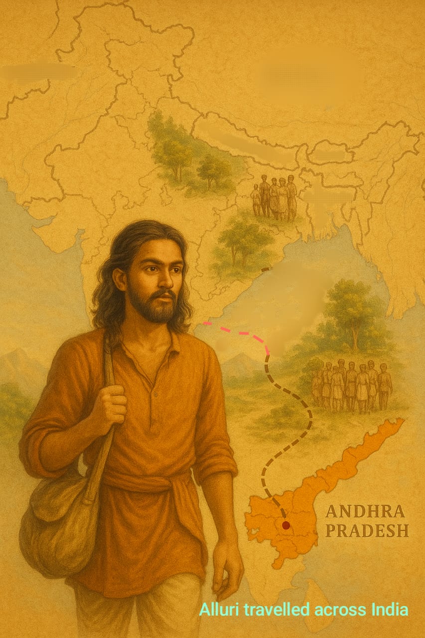 Traveling monk sketch